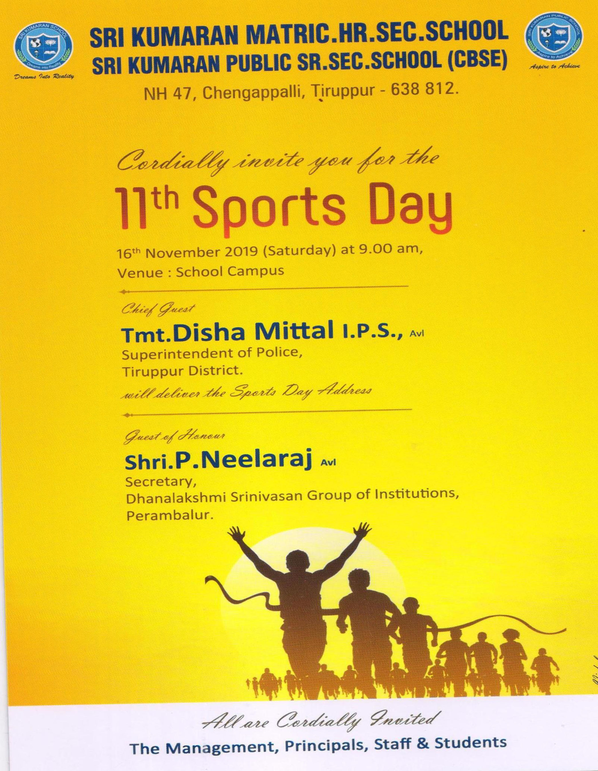 11 TH SPORTS DAY